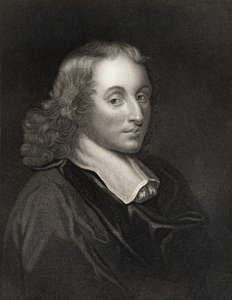 Blaise Pascal (1623-62) da Galleria di Ritratti, pubblicato nel 1833 da English School