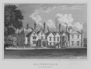 Blithefield, Staffordshire (incisione)