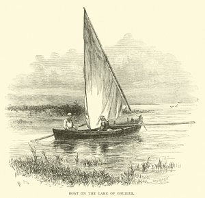 Barca sul Lago di Galilea