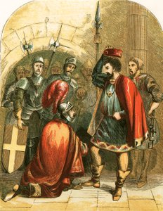 Bolingbroke e Riccardo II da English School