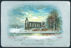 Abbazia di Bolton, cartolina di Natale