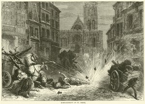 Bombardamento di St Denis, dicembre 1870 da English School
