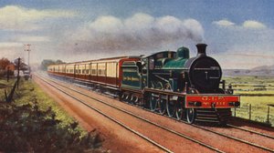 Posta Bombay-Calcutta sulla Great Indian Peninsula Railway da English School