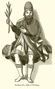 Bonifacio II, Duca di Toscana da English School
