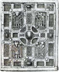 Book-Shrine o Cumdach di Molaise, c.1001-1025 da English School
