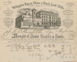 Acquistato per John Oakey & Sons da English School