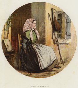 Ragazza pescivendola di Boulogne da English School