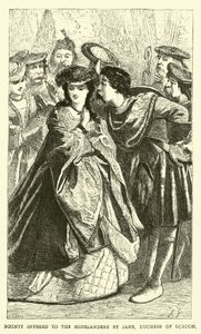 Ricompensa offerta agli Highlander da Jane, Duchessa di Gordon da English School