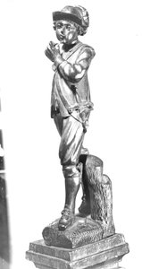 Ragazzo che suona un piffero, 1638 da English School