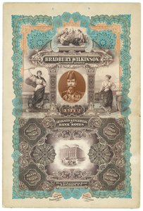 Bradbury Wilkinson & Co, designer e incisori di banconote da English School