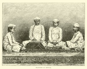 Brahmini del Bengala da English School