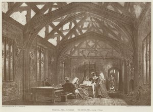Bramhall Hall, Cheshire, La Sala da Pranzo da English School