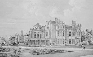 Brampton Park vicino a Huntingdon, 1852 da English School