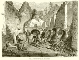 Forno per il pane scoperto a Pompei da English School