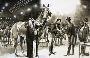 Brian Hughes inganna con successo il New York Horse Show nel 1907 da English School