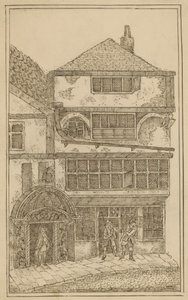 Bricklayers Hall, Leadenhall, ora la Sinagoga Ebraica, 1797 da English School