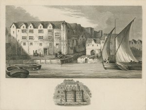 Palazzo Bridewell sulle rive del Tamigi da English School