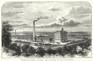 Fonderia di Bridgewater, Patricroft (incisione) da English School