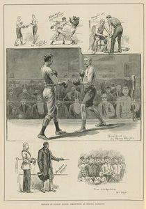 Competizione di boxe della Brigata delle Guardie da English School