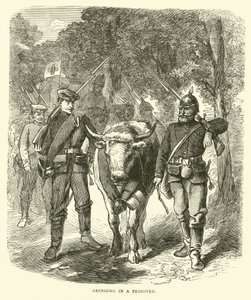 Portare un prigioniero, settembre 1870 da English School