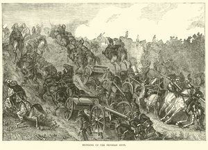 Portare i cannoni prussiani, agosto 1870
