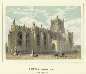 Cattedrale di Bristol, vista nord-est da English School