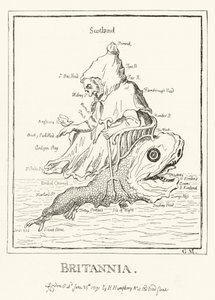 Britannia, mappa dell