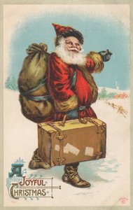 Cartolina di Natale britannica da English School