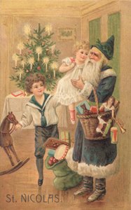 Biglietto di Natale britannico da English School