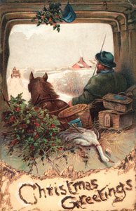 Cartoline di Natale britanniche da English School