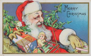 Cartoline di Natale britanniche da English School