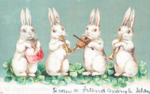 Cartolina di Pasqua britannica