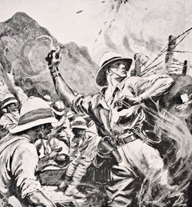 Tenente britannico W.T. Forshaw VC, da 