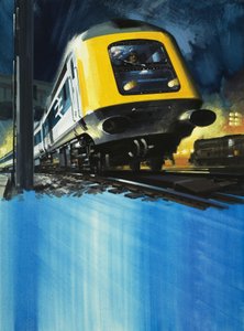 Treno ad alta velocità della British Rail da English School