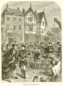Truppe britanniche entrano a Boston