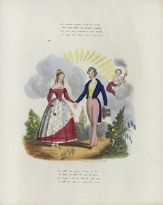Biglietto di San Valentino britannico con un