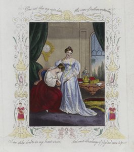 Biglietto di San Valentino britannico con un