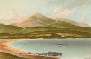 Baia di Brodick e Goatfell da English School
