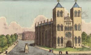 Cattedrale di Brunswick, Germania, luogo di riposo finale della regina Carolina, moglie separata di re Giorgio IV da English School