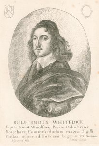 Bulstrode Whitelock (1605-75), commissario del Gran Sigillo sotto Cromwell