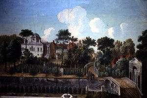 Burlington House, Chiswick, progettata da William Kent (1685-1748) 1725-36
