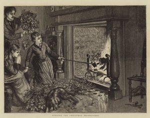 Bruciatura delle Decorazioni Natalizie
