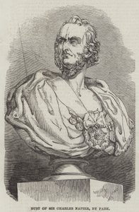Busto di Sir Charles Napier, di Park da English School