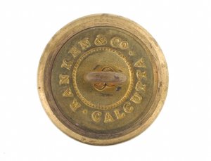 Bottone, 9º Reggimento dei Lancieri del Bengala, prima del 1901 da English School