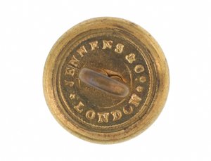 Bottone, 9º Reggimento dei Lancieri del Bengala, pre-1901 da English School
