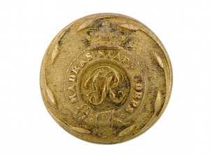 Bottone, Madras Staff Corps, 1861-1876 da English School