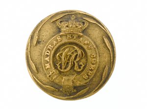 Bottone, Madras Staff Corps, 1861-1876 da English School