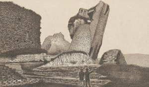 Castello di Caerphilly, torre pendente da English School