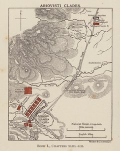 Cesare, Guerra Gallica: Ariovisti Clades