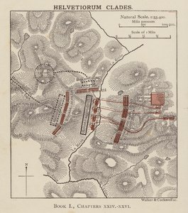 Cesare, Guerra Gallica: Helvetiorum Clades